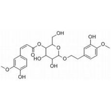 (E)-2-(3-羟基-4-甲氧基苯基)乙基 4-[3-(4-羟基-3-甲氧基苯基)-2-丙烯酸] BETA-D-葡萄糖苷